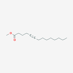 molecular formula C15H26O2 B13824093 Methyl tetradec-5-ynoate CAS No. 39077-29-7