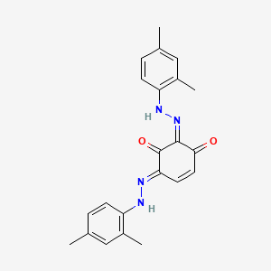 molecular formula C22H22N4O2 B13824139 2,4-Bis(xylylazo)resorcinol CAS No. 29190-28-1