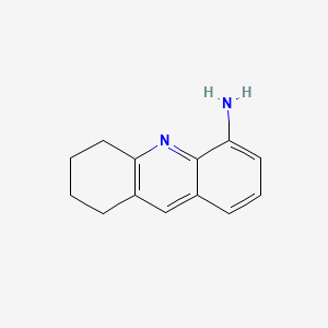 molecular formula C13H14N2 B13824180 1,2,3,4-Tetrahydro-5-aminoacridine CAS No. 3198-41-2