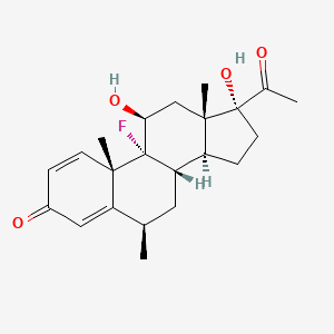 molecular formula C22H29FO4 B13824211 6b-Methyl Fluorometholone 