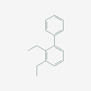 molecular formula C16H18 B13824618 1,2-Diethyl-3-phenylbenzene 