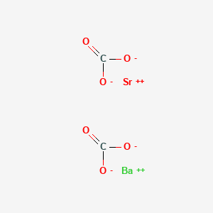 molecular formula C2BaO6Sr B13824664 Carbonic acid, barium strontium salt CAS No. 165449-01-4