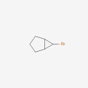 molecular formula C6H9Br B13824677 6-bromobicyclo[3.1.0]hexane 