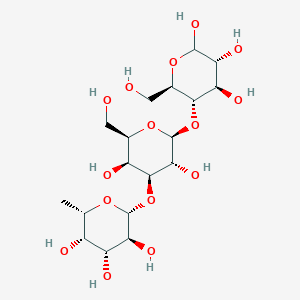 molecular formula C18H32O15 B13824966 Galb-4(Fuca-3)Glc 