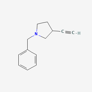 1-Benzyl-3-ethynylpyrrolidine