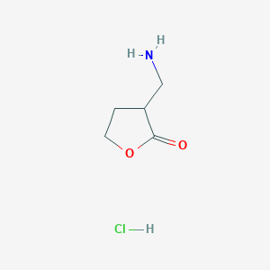3-(Aminomethyl)oxolan-2-one hydrochloride