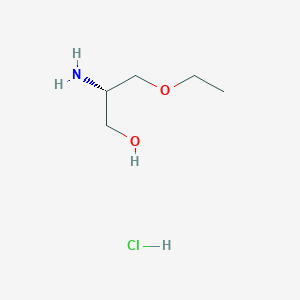 (2S)-2-amino-3-ethoxypropan-1-ol hydrochloride
