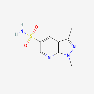 1,3-dimethyl-1H-pyrazolo[3,4-b]pyridine-5-sulfonamide