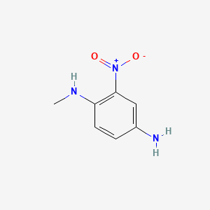 molecular formula C7H9N3O2 B13825263 N~1~-Methyl-2-nitrobenzene-1,4-diamine CAS No. 2784-96-5