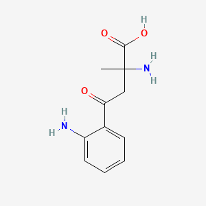 molecular formula C11H14N2O3 B13825518 rac Alpha-Methyl Kynurenine 