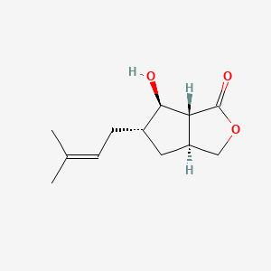 molecular formula C12H18O3 B13825525 Vibralactone K 