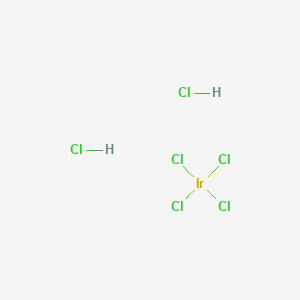 molecular formula Cl6H2Ir B13825718 Hydrogen hexachloroiridate 
