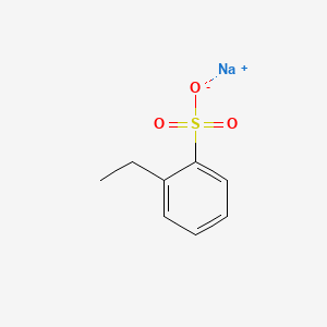 molecular formula C8H9NaO3S B13825736 Sodium ethylbenzenesulphonate CAS No. 30995-65-4