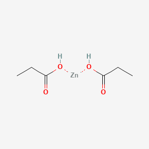 molecular formula C6H12O4Zn B13825788 Bis(propionyloxy)ZINC 