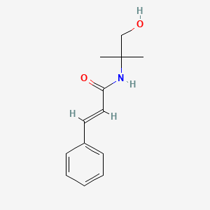 molecular formula C13H17NO2 B13825812 N-(2-Hydroxy-1,1-dimethylethyl)cinnamamide CAS No. 30687-08-2