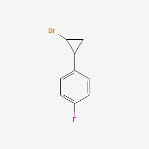 1-(2-Bromocyclopropyl)-4-fluorobenzene
