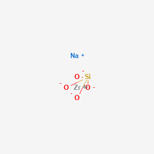 molecular formula NaO4SiZr+ B13825864 Sodium;zirconium(4+);silicate 