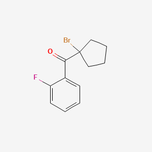 alpha-Bromocyclopentyl-(2-fluorophenyl)ketone