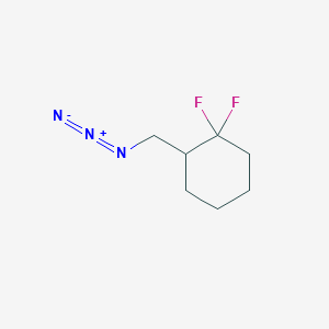 2-(Azidomethyl)-1,1-difluorocyclohexane
