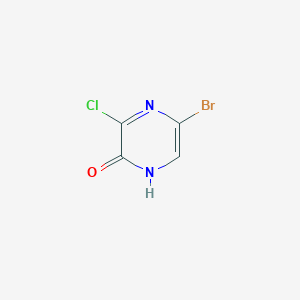 5-Bromo-3-chloropyrazin-2(1H)-one