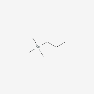 molecular formula C6H16Sn B13825958 Stannane, trimethylpropyl- CAS No. 3531-45-1