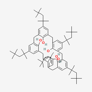 molecular formula C75H110O5 B13825978 p-tert-Octylcalix[5]arene 
