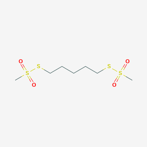 molecular formula C7H16O4S4 B013826 Pentamethylene bismethanethiosulfonate CAS No. 56-00-8