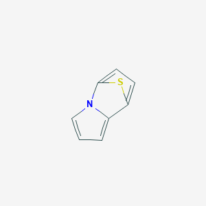 molecular formula C8H5NS B13826009 5,8-Epithioindolizine CAS No. 330658-04-3