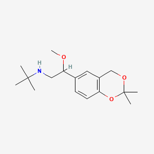molecular formula C17H27NO3 B13826031 Salbutamol Acetonide Methyl Ether 