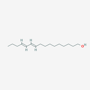 molecular formula C16H30O B138261 10,12-Hexadecadien-1-ol CAS No. 765-19-5