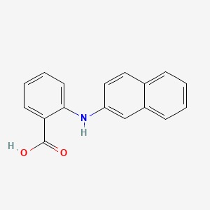 molecular formula C17H13NO2 B13826103 Anthranilic acid, N-(2-naphthyl)- CAS No. 4800-34-4