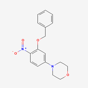 4-[3-(Benzyloxy)-4-nitrophenyl]morpholine
