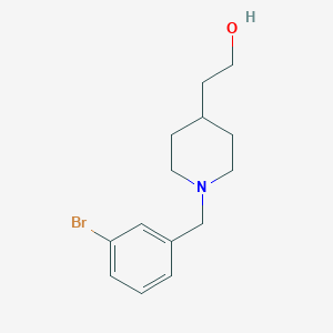 2-(1-(3-Bromobenzyl)piperidin-4-yl)ethan-1-ol
