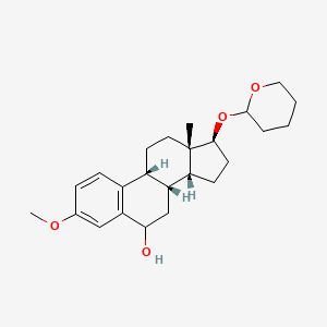 molecular formula C24H34O4 B13826304 Bis(2-hydroxy-5-bromophenyl)methane 