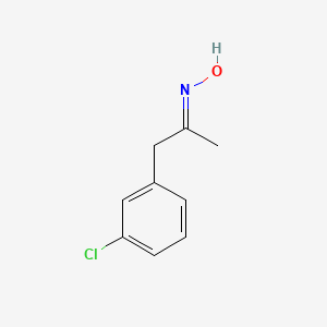 molecular formula C9H10ClNO B13826319 (3-Chlorophenyl)acetone oxime 