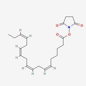 molecular formula C22H31NO4 B13826342 StearidonicAcidN-Succinimide 
