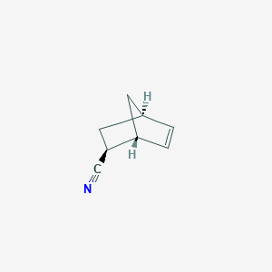 molecular formula C8H9N B13826357 exo-Bicyclo[2.2.1]hept-5-ene-2-carbonitrile 