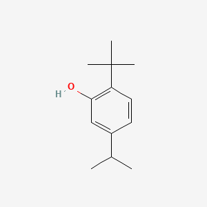 molecular formula C13H20O B13826397 Phenol, 2-(1,1-dimethylethyl)-5-(1-methylethyl)- CAS No. 4151-60-4