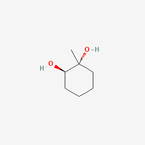 molecular formula C7H14O2 B13826428 trans-1-Methyl-1,2-cyclohexanediol CAS No. 105929-88-2