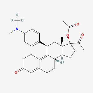 molecular formula C30H37NO4 B13826544 UlipristalAcetate-d3 