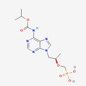 molecular formula C13H20N5O6P B13826681 Tenofovir Isopropyl Carbamate 
