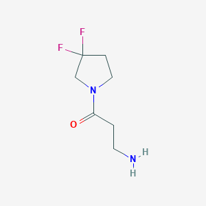 3-Amino-1-(3,3-difluoropyrrolidin-1-yl)propan-1-one
