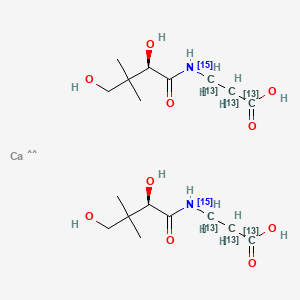 molecular formula C18H34CaN2O10 B13826711 CID 131878380 
