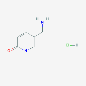 5-(Aminomethyl)-1-methyl-1,2-dihydropyridin-2-one hydrochloride