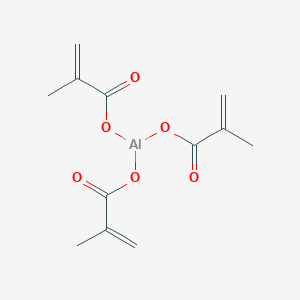 molecular formula C12H15AlO6 B13826731 Tris(methacryloyloxy)aluminum 