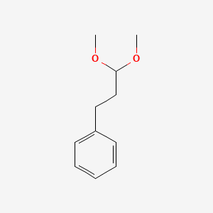 molecular formula C11H16O2 B13826785 1,1-Dimethoxy-3-phenylpropane CAS No. 30076-98-3