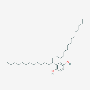 molecular formula C34H62O2 B13826841 Bis(1-methyltridecyl)hydroquinone 