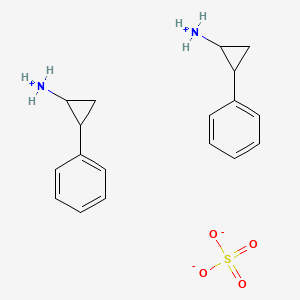 molecular formula C18H24N2O4S B13827019 Bis-(2-phenylcyclopropylammonium)sulfate 