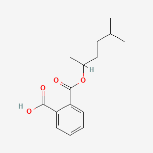 molecular formula C15H20O4 B13827076 Mono(5-Methyl-2-hexyl) Phthalate 