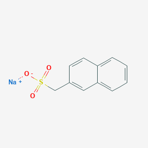 molecular formula C11H9NaO3S B13827112 Sodium naphthalen-2-ylmethane sulfonate 